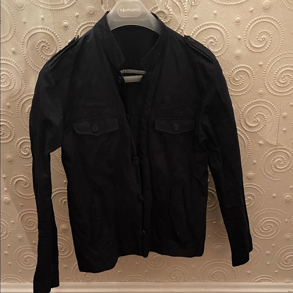 Men's Navy Military Field Jacket